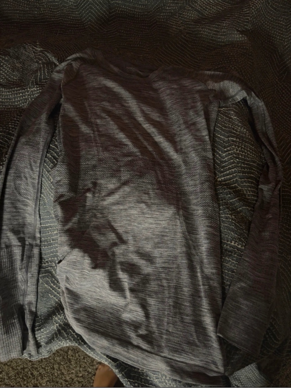 lululemon athletica Women's Long-Sleeve Crew - Heather Gray